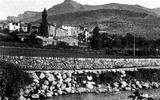 Rai de quatre. Diada dels Raiers 1912. Foto de l'Arxiu Joan Amades cedida pel Centre de Promoció de la Cultura Popular i Tradicional Catalana