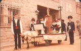 Sant Antoni al Carrer Granollers, 1982. Foto cedida per l'Associació Cultural